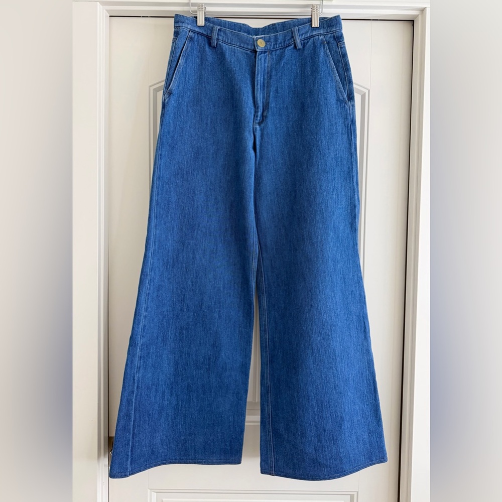 NWOT ~ AUTH Forte_Forte Wide Leg Soft Denim